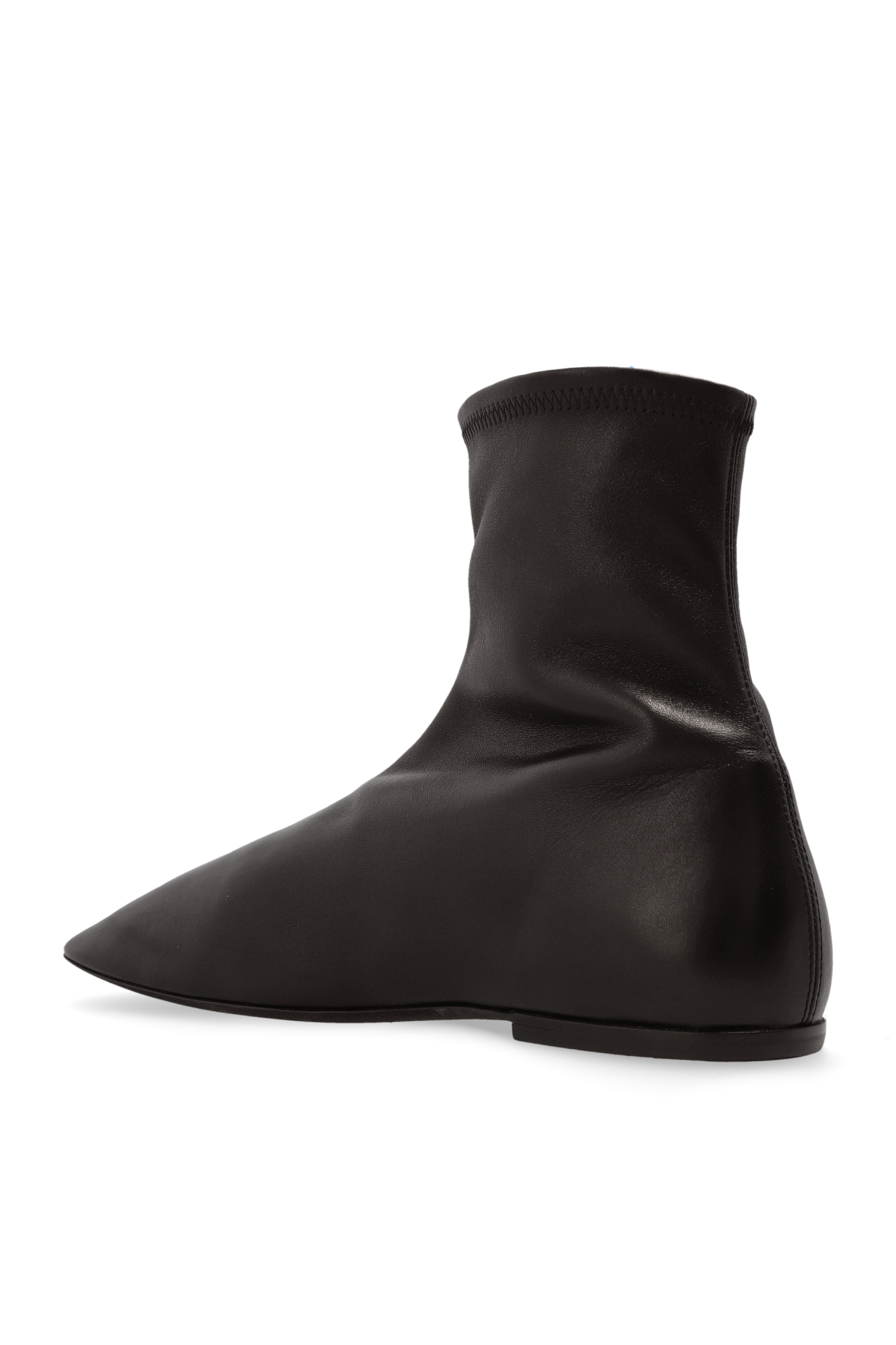 ブーツその他 DRIES VAN NOTEN LEATHER ASYMMETRIC BOOTS Dries Van Noten LEATHER ASYMMETRIC BOOTS | Grailed